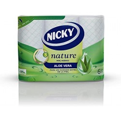 PAPEL HIG NICKY NATURE 3 C 6